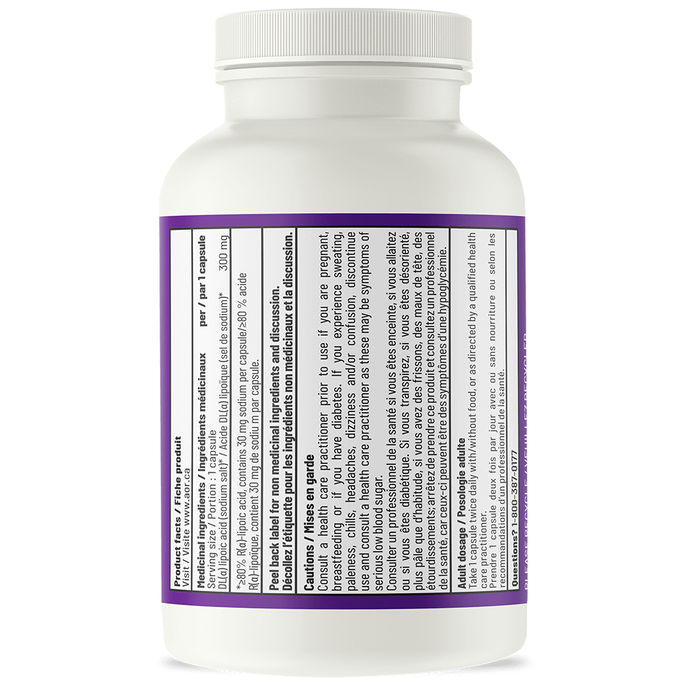 AOR High Dose R-Lipoic Acid