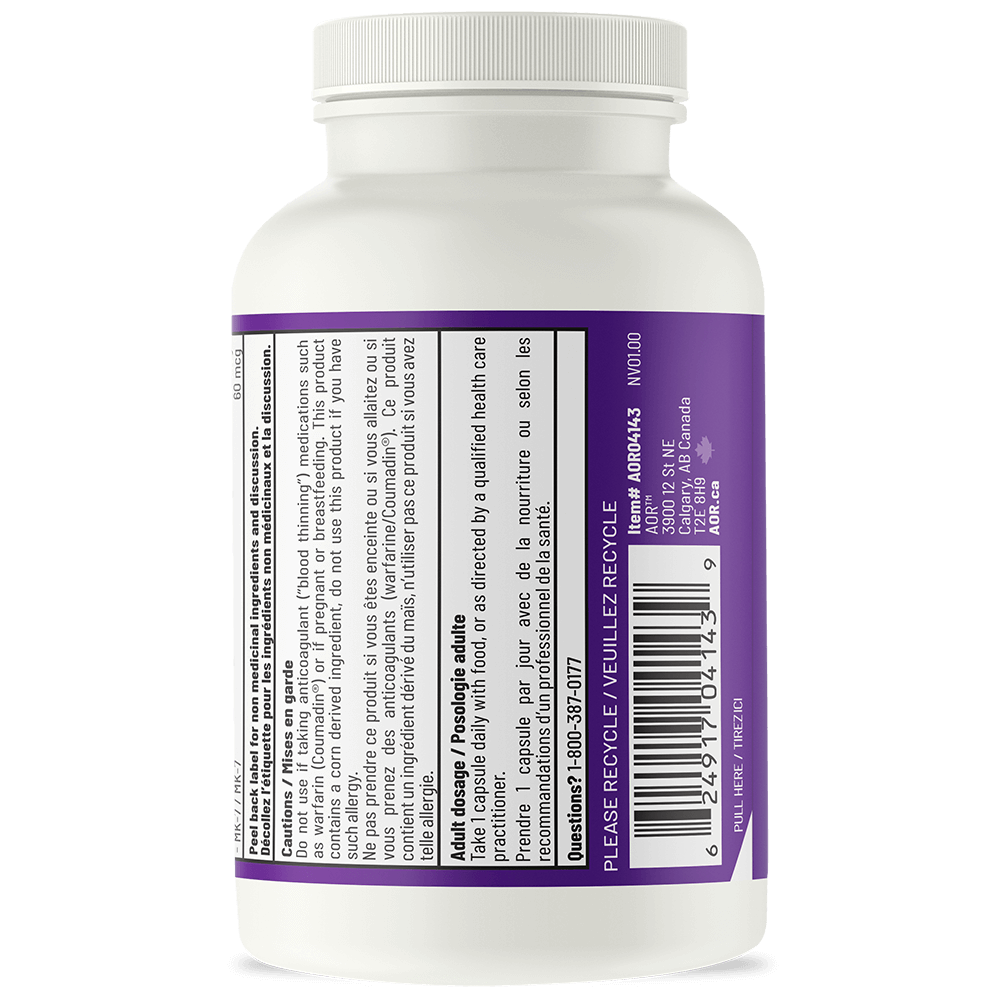 AOR Vitamin K2 (60 VegCaps)