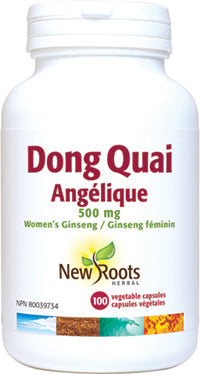 New Roots Herbal Dong Quai 500mg (100 Veg Caps)