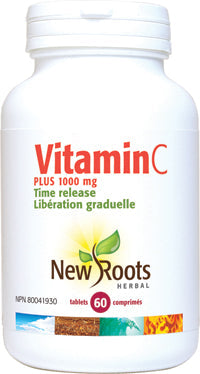 New Roots Herbal Vitamin C Plus 1000mg Time Release