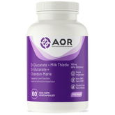 AOR D-Glucarate + Milk Thistle (60 Veg Caps)