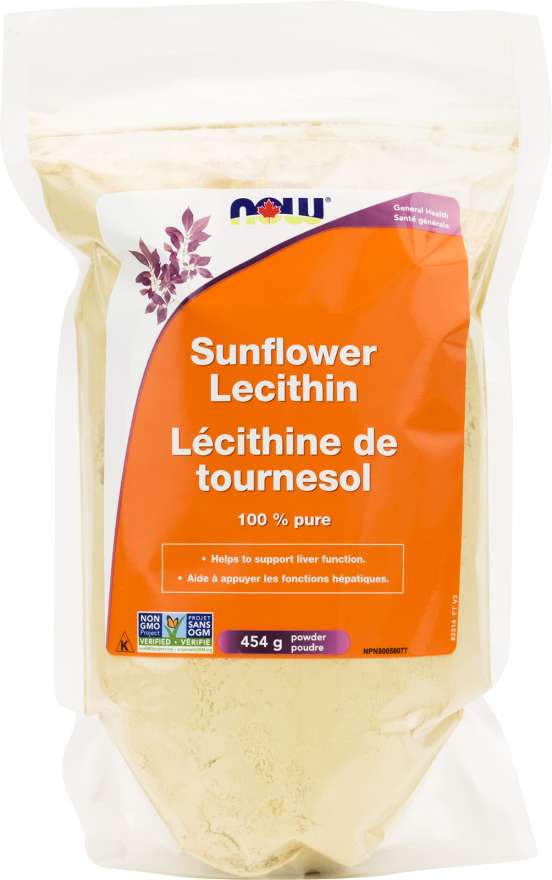 NOW Foods Sunflower Lecithin 454g Powder