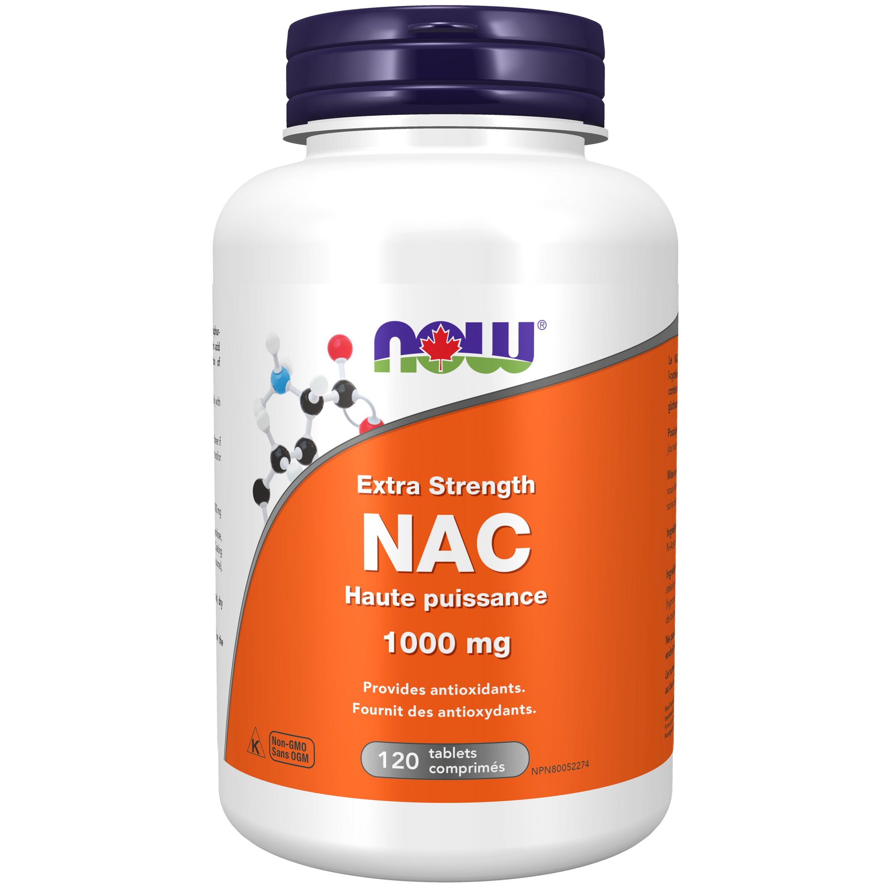 NOW Foods NAC Extra Strength 1000mg (120 Tablets)