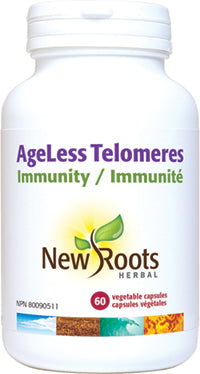 New Roots Herbal Age Less Telomeres (60 Veg Caps)