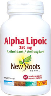 New Roots Herbal Alpha Lipoic 250mg