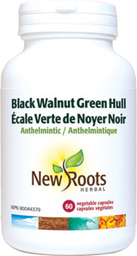 New Roots Herbal Black Walnut Green Hull (60 Veg Caps)