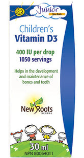 New Roots Herbal Children’s Vitamin D3 (30 ml)