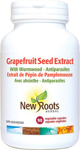 New Roots Herbal Grapefruit Seed Extract with Wormwood (90 Veg Caps)