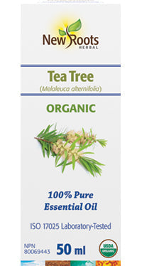 New Roots Herbal Organic Tea Tree Essential Oil