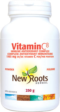 New Roots Herbal Vitamin C8 1165mg Immune Antioxidant Complex Powder
