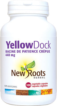 New Roots Herbal Yellow Dock 440mg (100 Veg Caps)