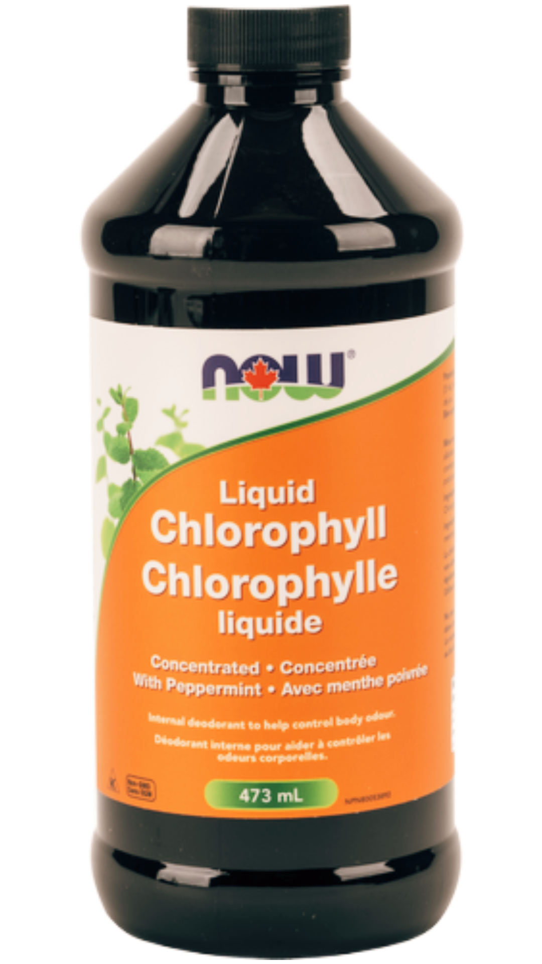 NOW Supplements Liquid Chlorophyll Peppermint (473mL)