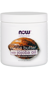 NOW Solutions Cocoa Butter with Jojoba Oil (192mL)
