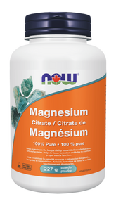NOW Foods Magnesium Citrate 227g Powder