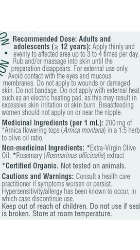 St. Francis Herb Farm Arnica Oil (50 ml)