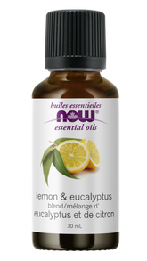 NOW Foods Lemon & Eucalyptus Oil Blend 30ml