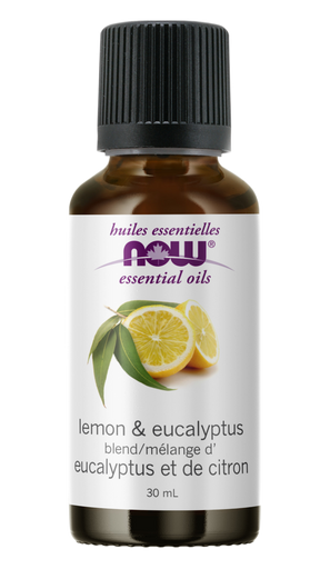 NOW Foods Lemon & Eucalyptus Oil Blend 30ml