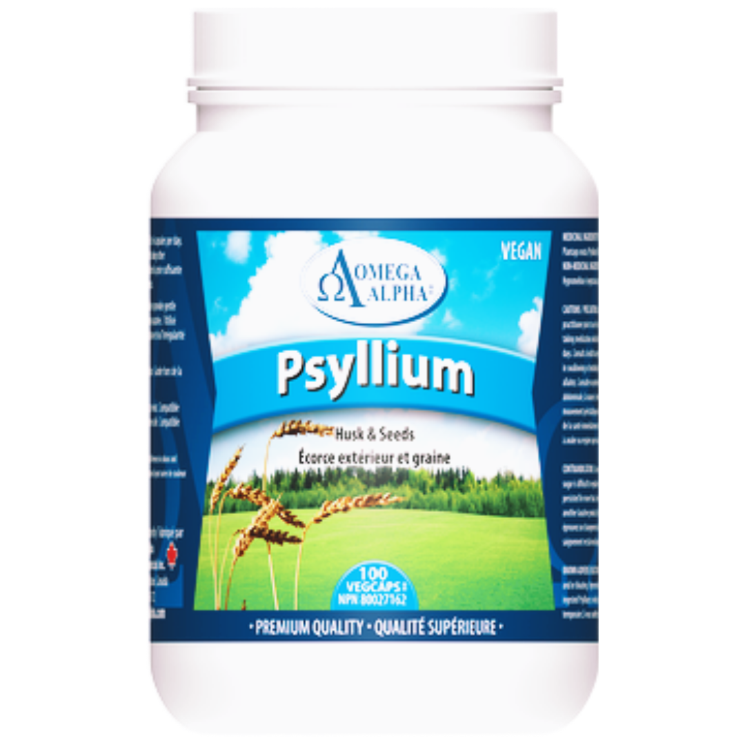 Omega Alpha Psyllium (100 VegCaps)